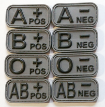 Load image into Gallery viewer, Blood type Patch