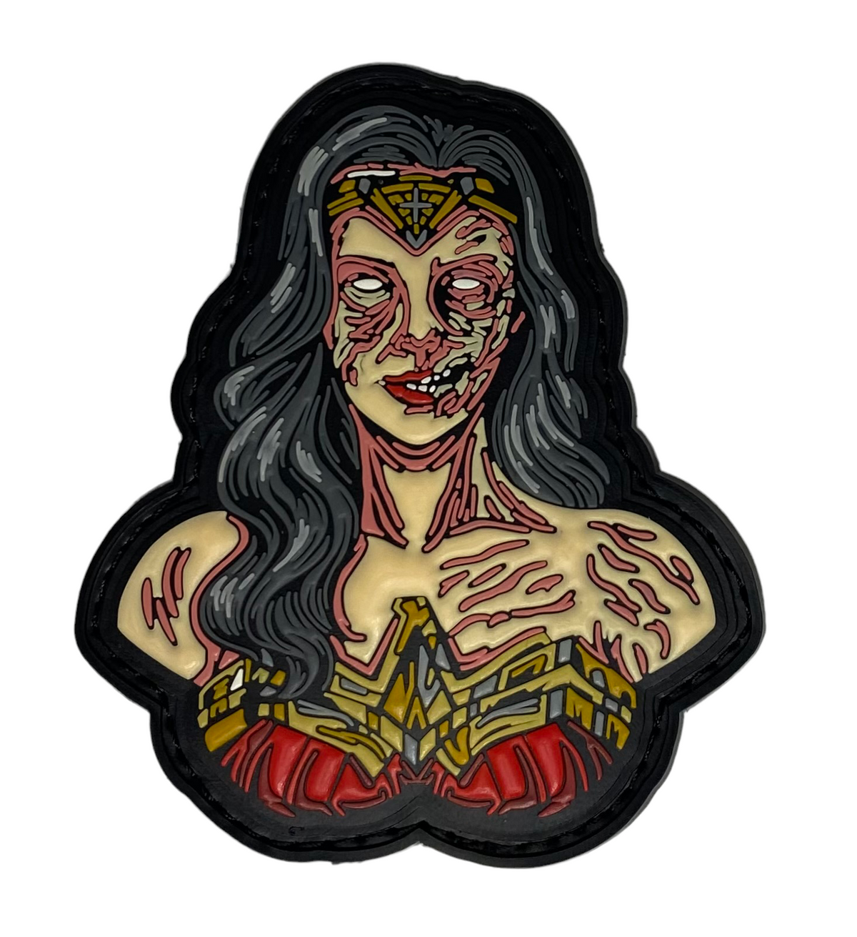 Zombies embroidered patch
