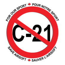 Charger l'image dans la galerie, TOUS CONTRE LA LOI C-21 - V1