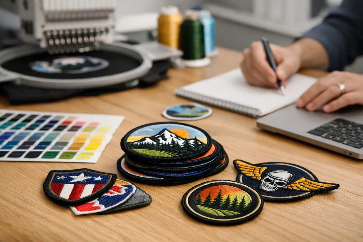 How to Order Embroidered Patches Without Guesswork