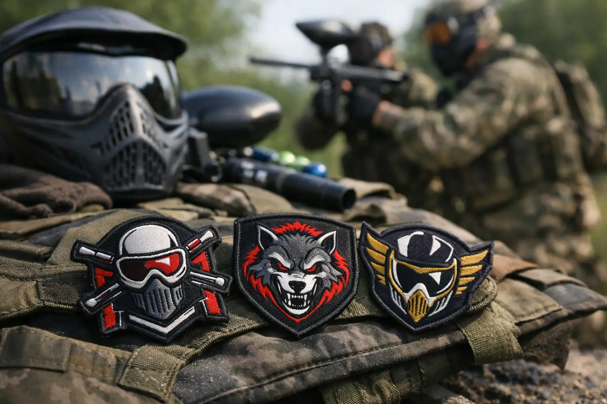 Paintball Team Logo Patches That Play Hard