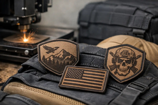 Laser Engraved Cordura Patches That Work Hard