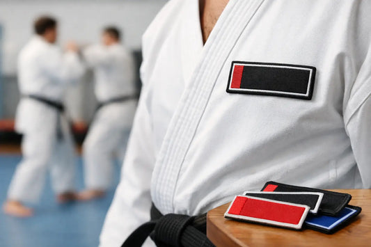Karate Uniform Name Patches That Hold Up