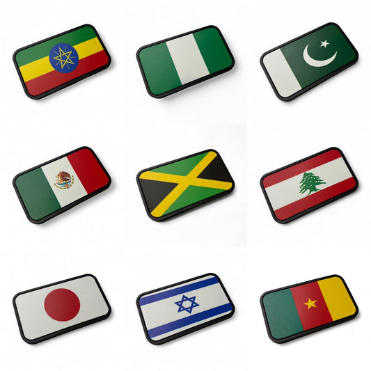 COUNTRY FLAGS (UV PRINTED)