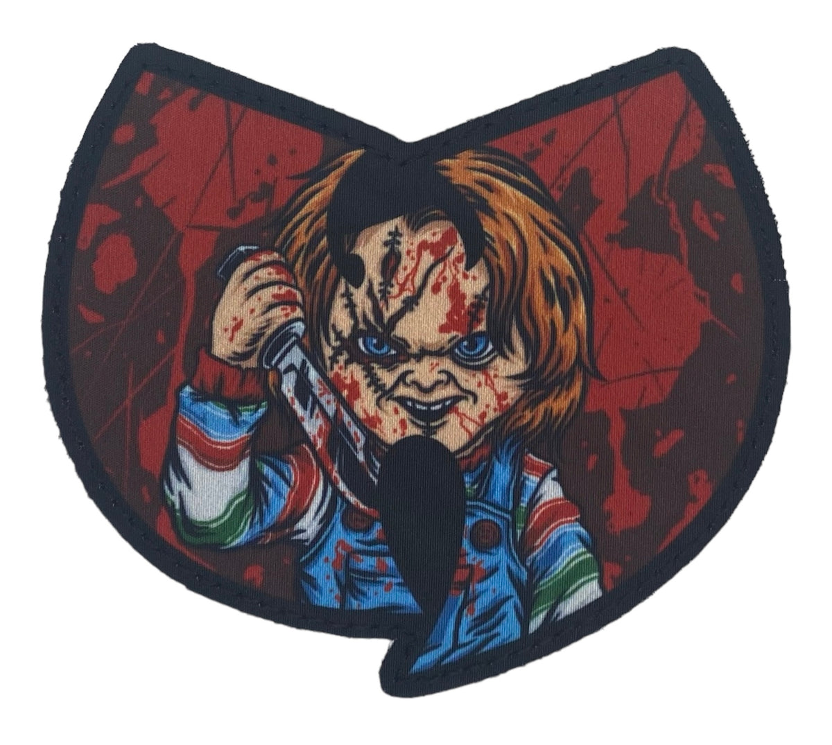 Funny embroidered patch