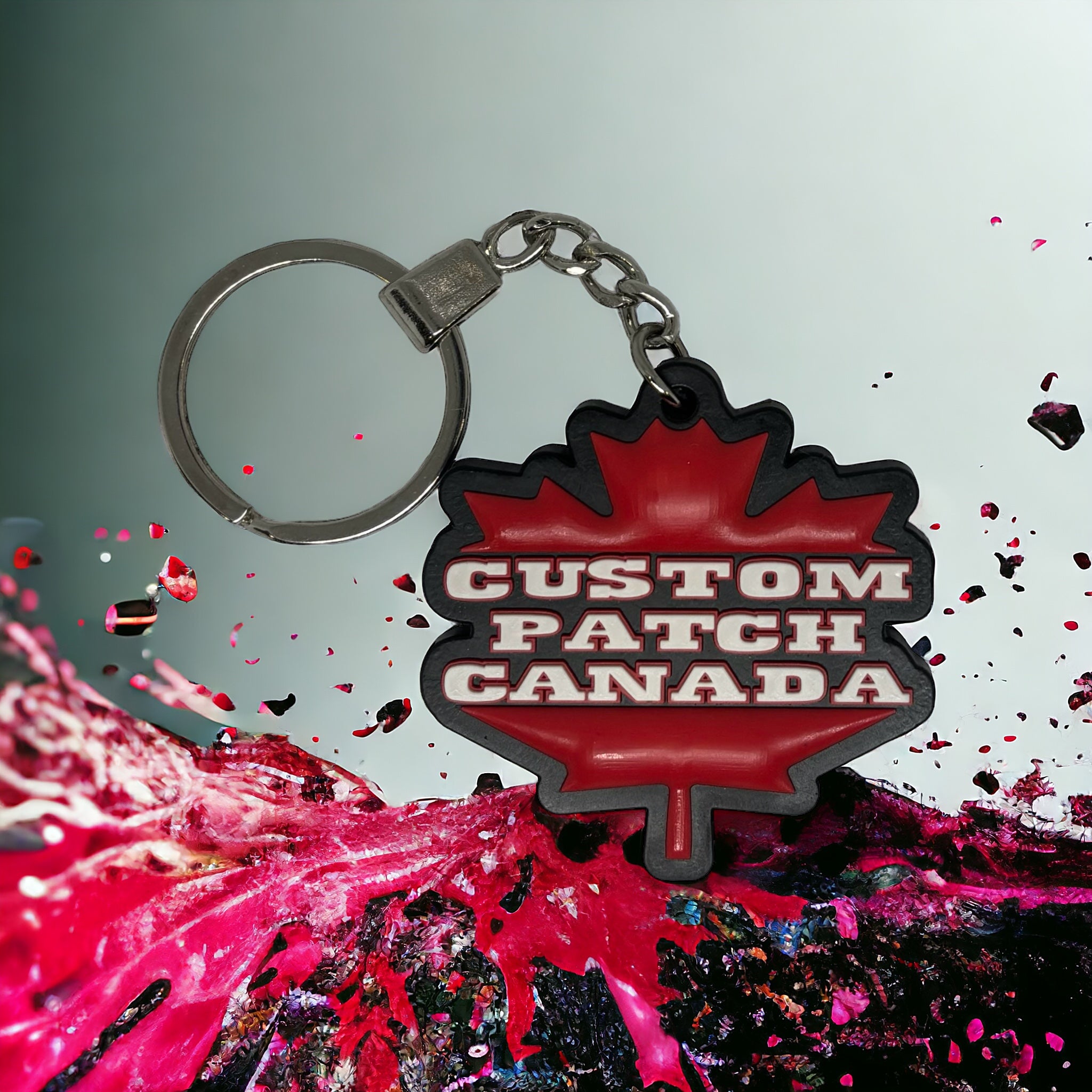 Custom Patch Keychains CUSTOM PATCH CANADA Keychain – Custom Patch Canada