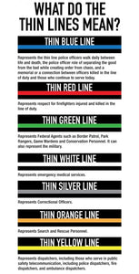 CANADA THIN LINE - EMBROIDERED (SMALL)