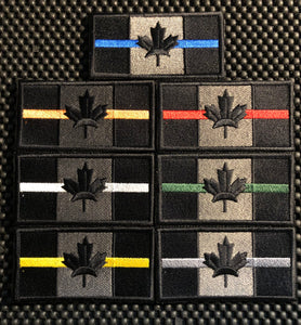 CANADA THIN LINE - EMBROIDERED
