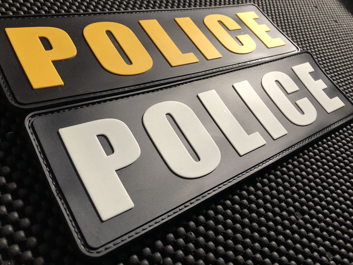 POLICE BACKPANEL – Custom Patch Canada