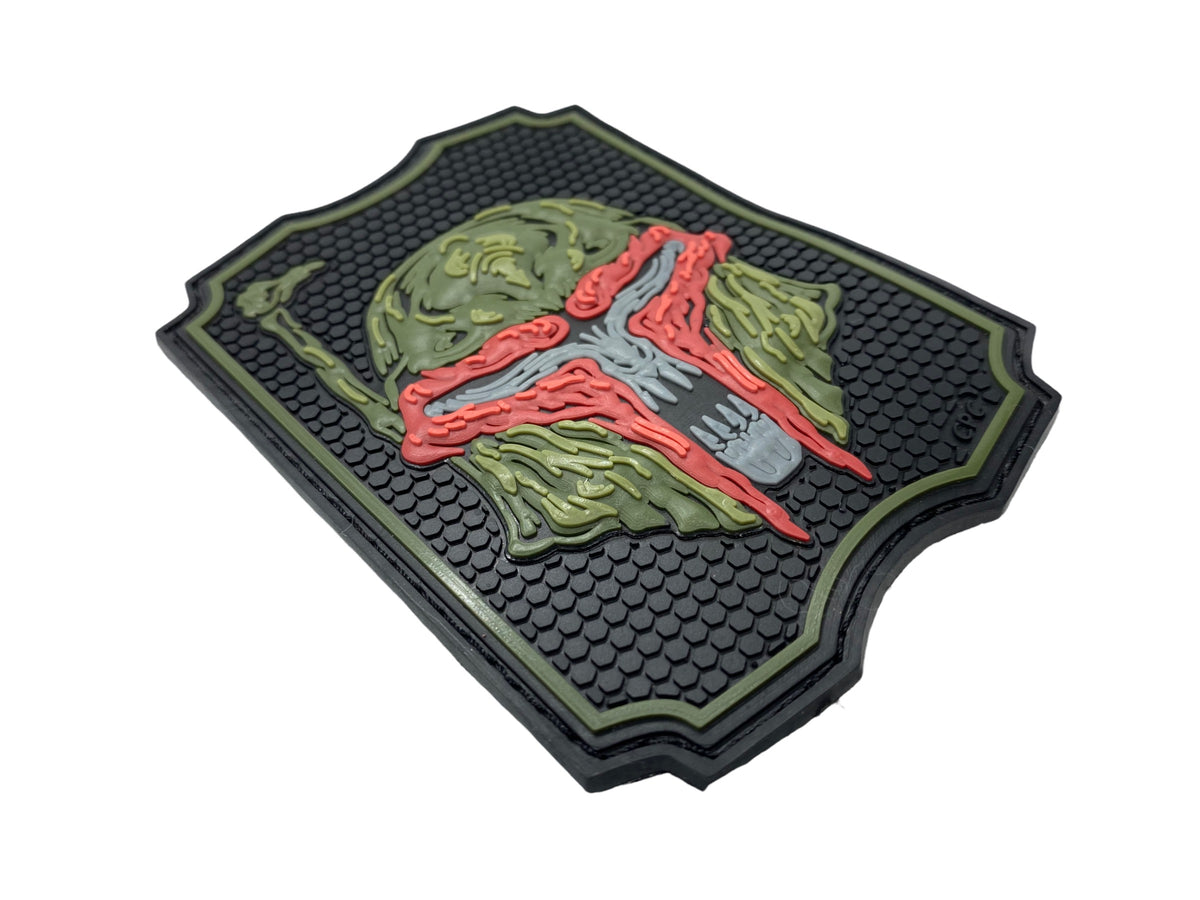 Funny embroidered patch