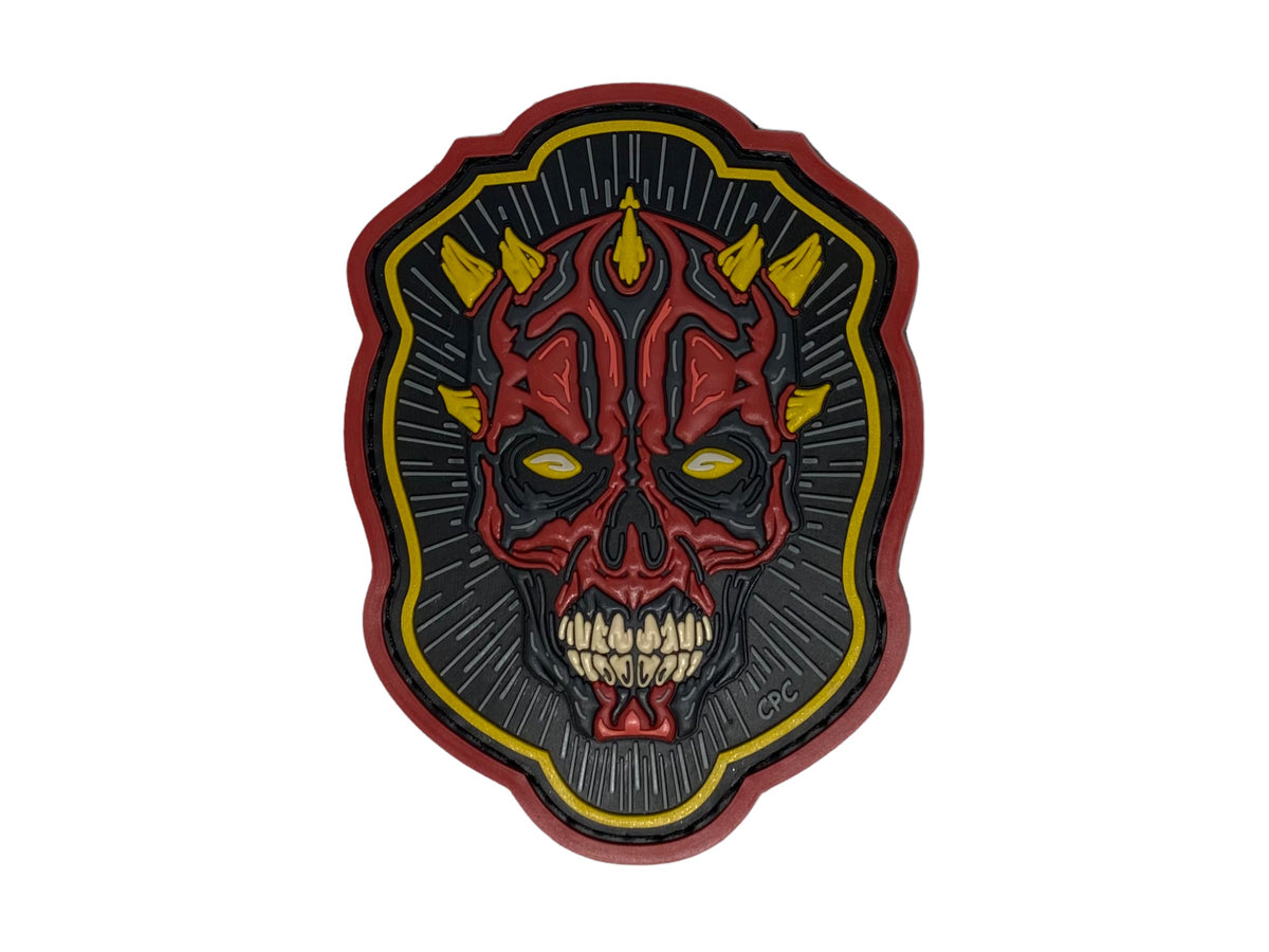 Funny embroidered patch