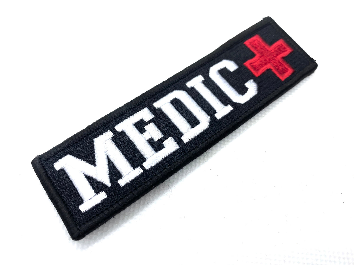 Embroidered medic patch