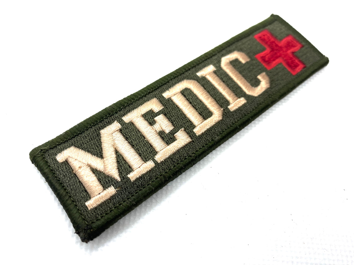 Embroidered medic patch