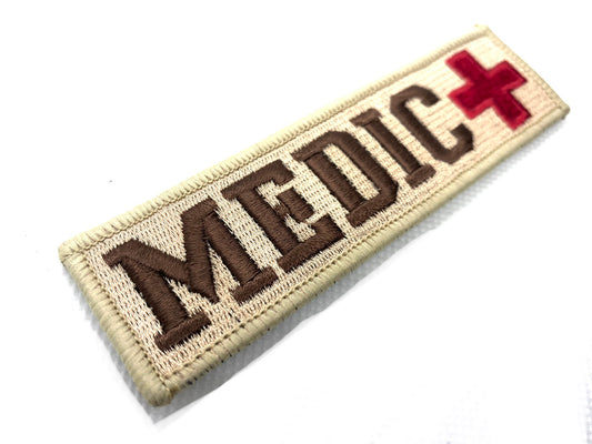 Embroidered medic patch