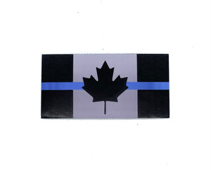 Drapeau Canadien avec Fine ligne bleue PRO IR - V3