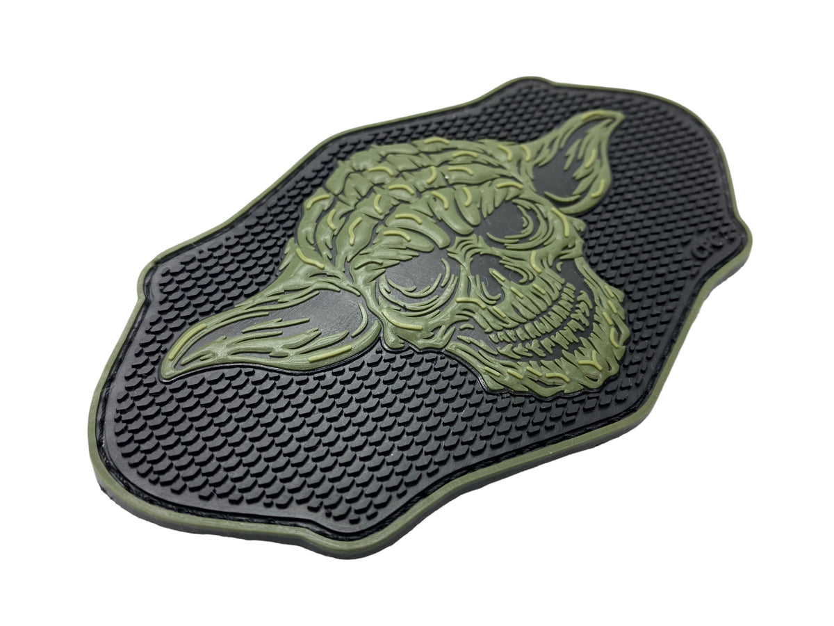 Funny embroidered patch