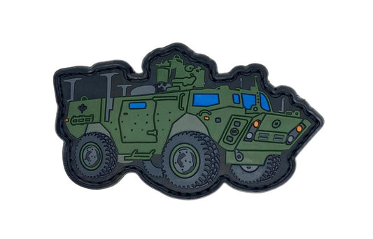 Retro embroidered patch
